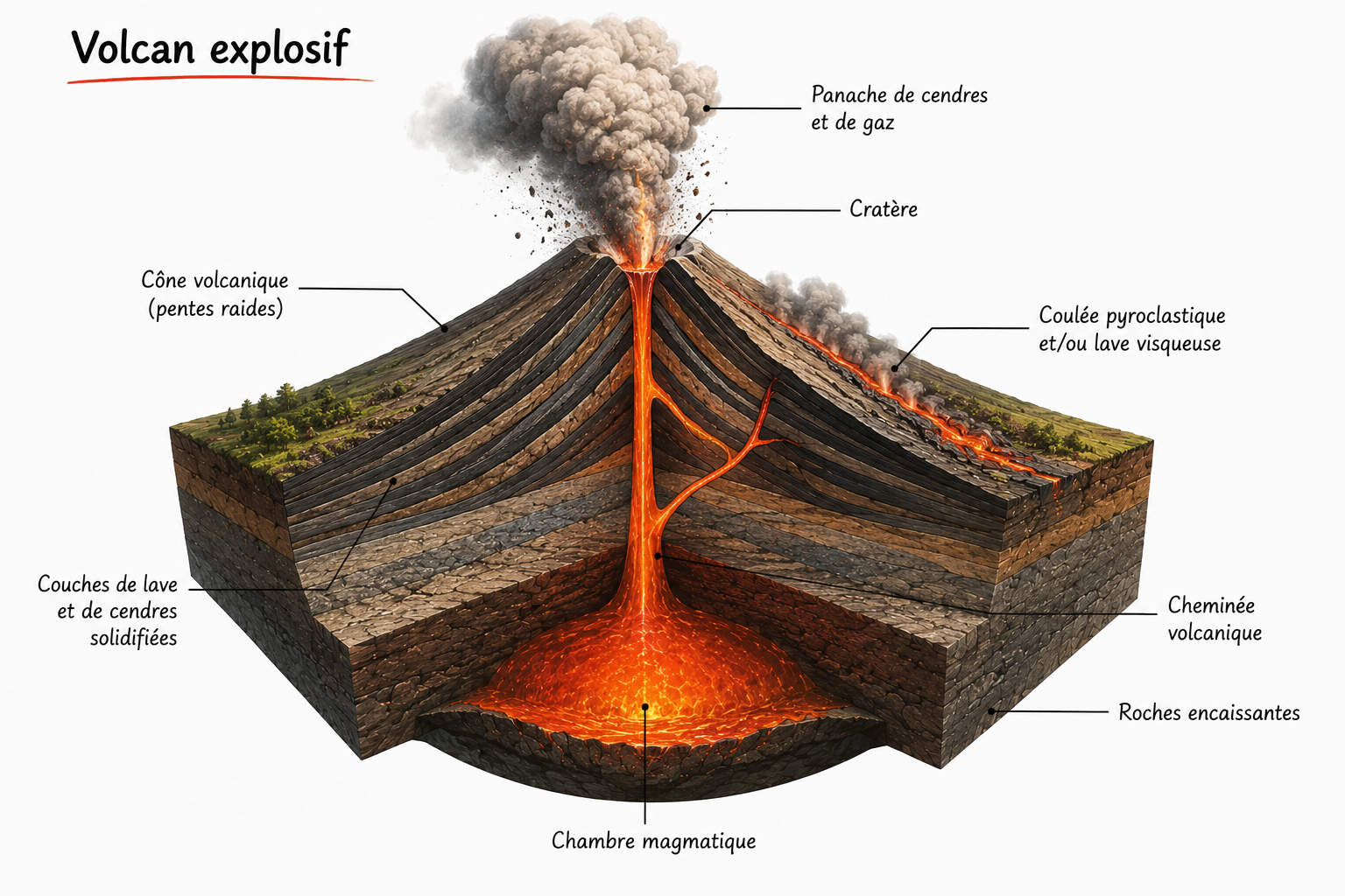 volcan explosif