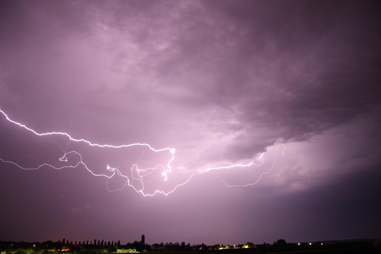 éclairs d'orage