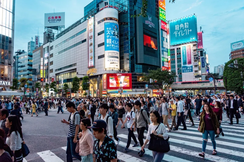 rue au Japon